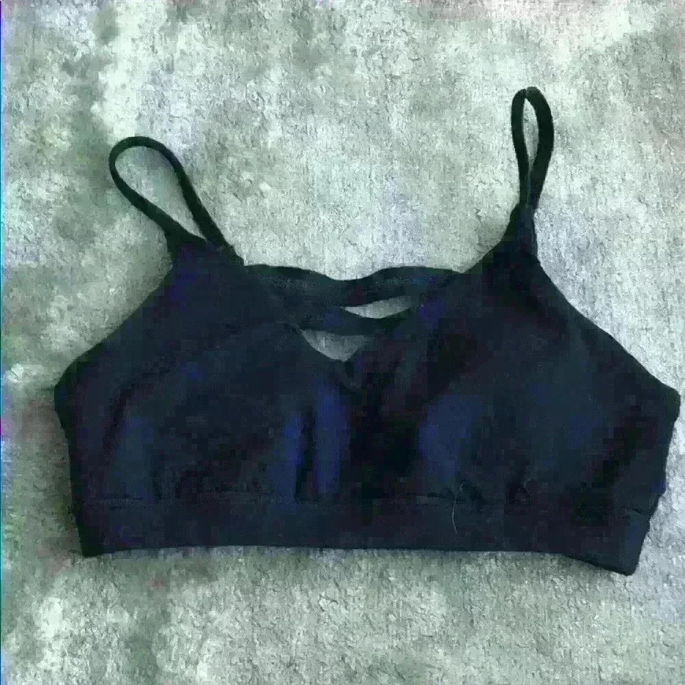 Marika Black Mesh Sports Bra